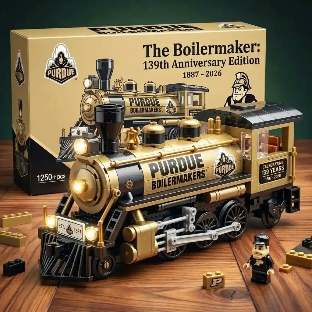 Purdue Boilermakers 139th Anniversary Building Brick Edition