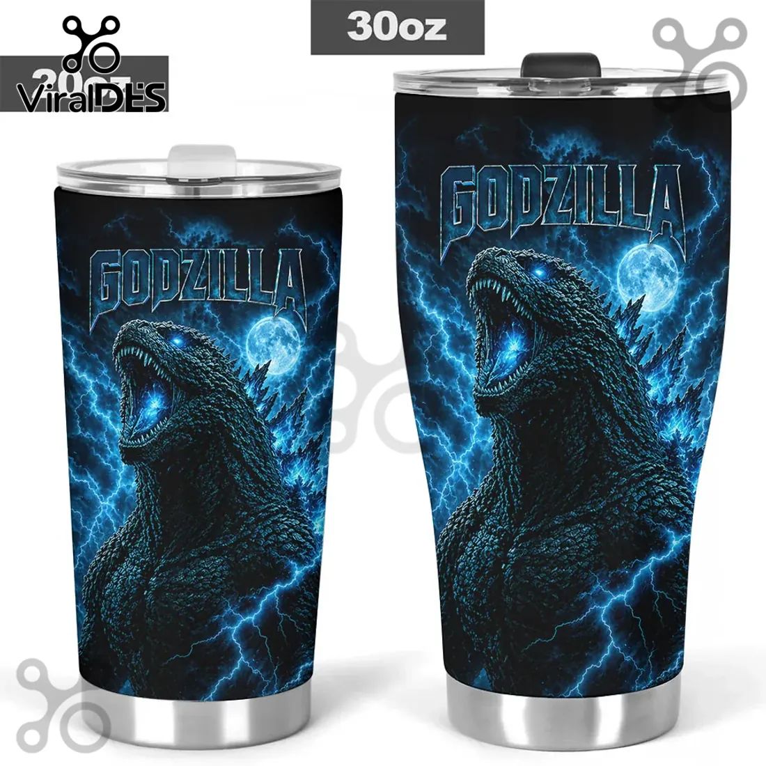 Godzilla King of the Monsters Stanley Tumbler