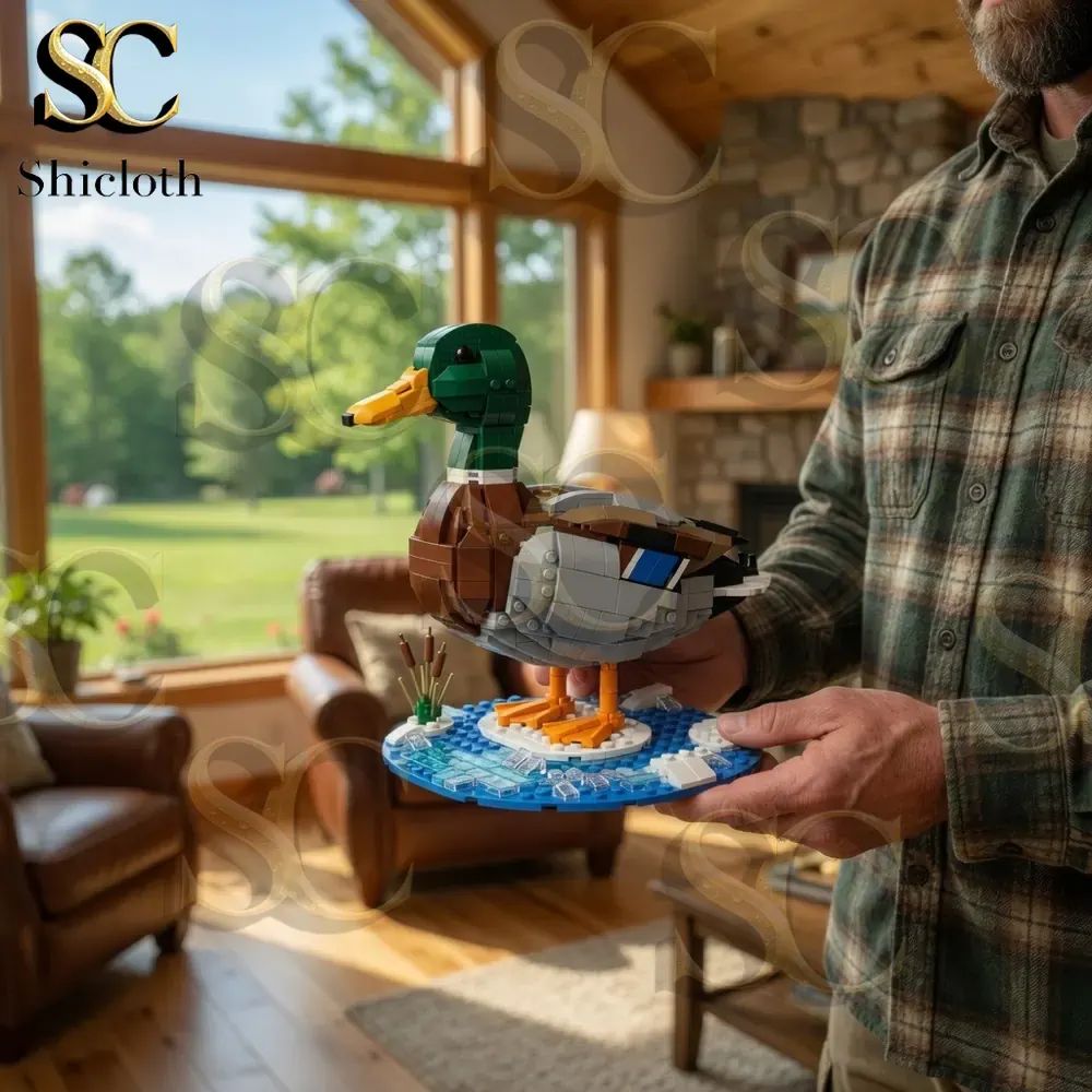 Wildlife Series Mallard Duck Collection Building Brick Set