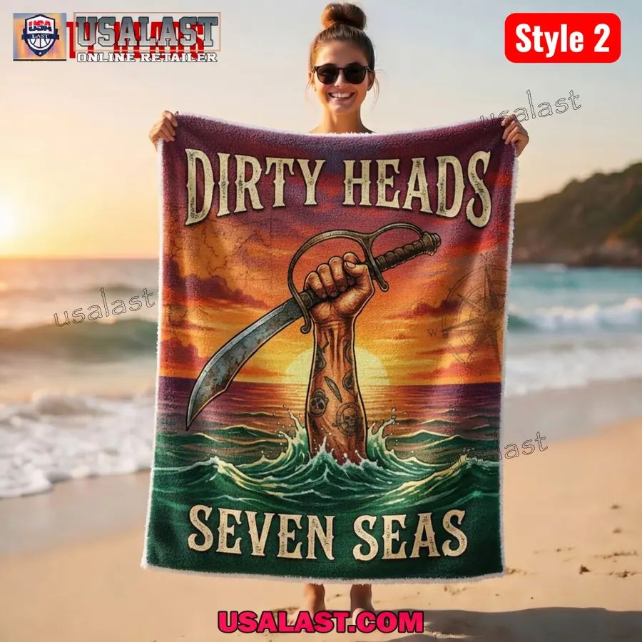 Dirty Heads Premium Beach Towel