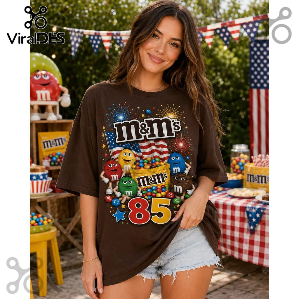 M&M’s 85th Anniversary Brown T-Shirt