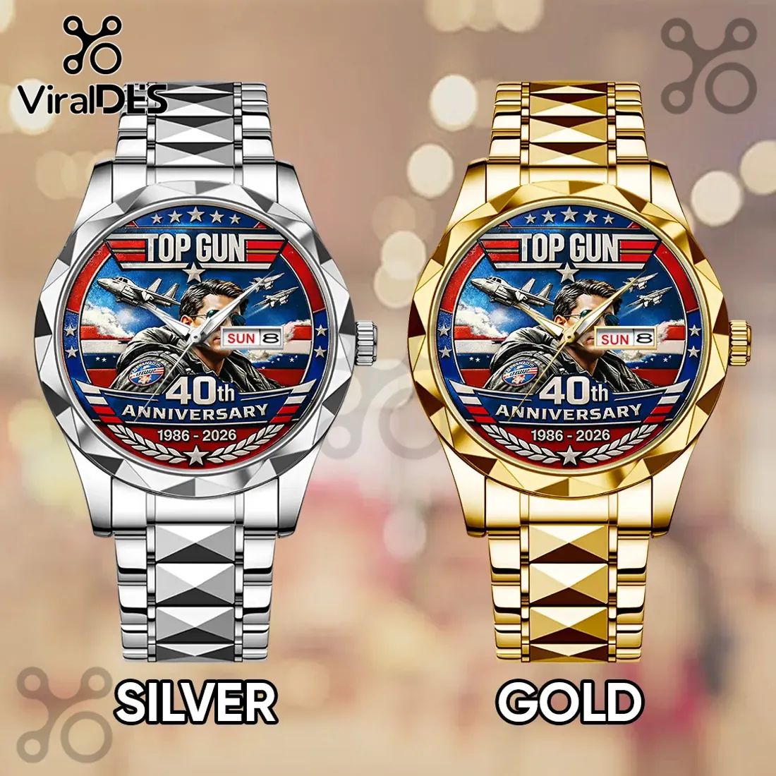 Gun Maverick 40th Anniversary Quartz Watch