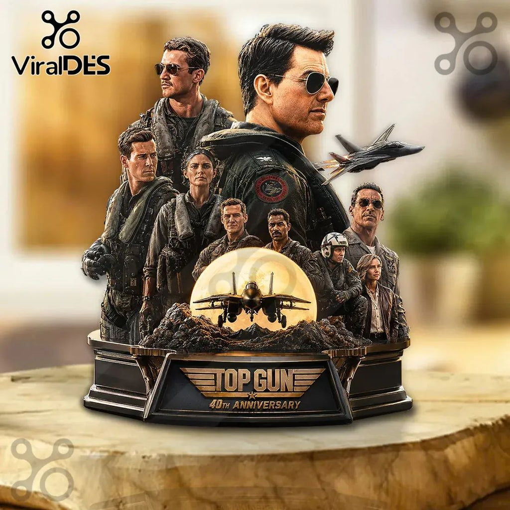 Gun 40th Anniversary Commemorative Acrylic Plaque