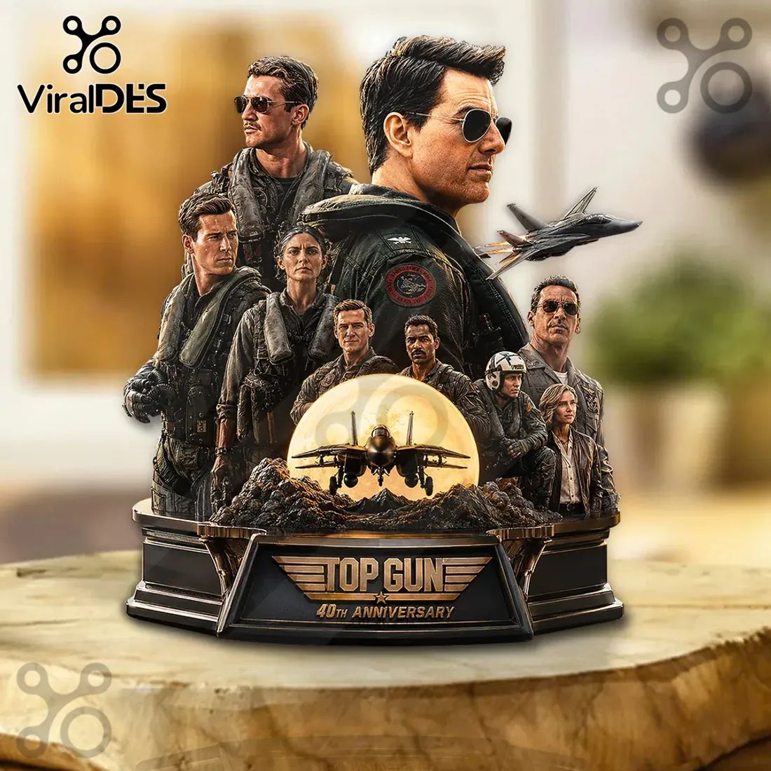 Gun 40th Anniversary Commemorative Acrylic Plaque