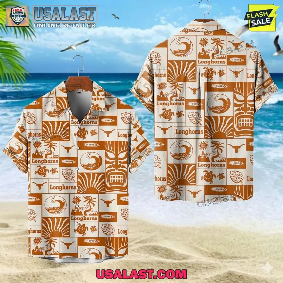 Texas Longhorns Button Hawaiian Shirt 2026