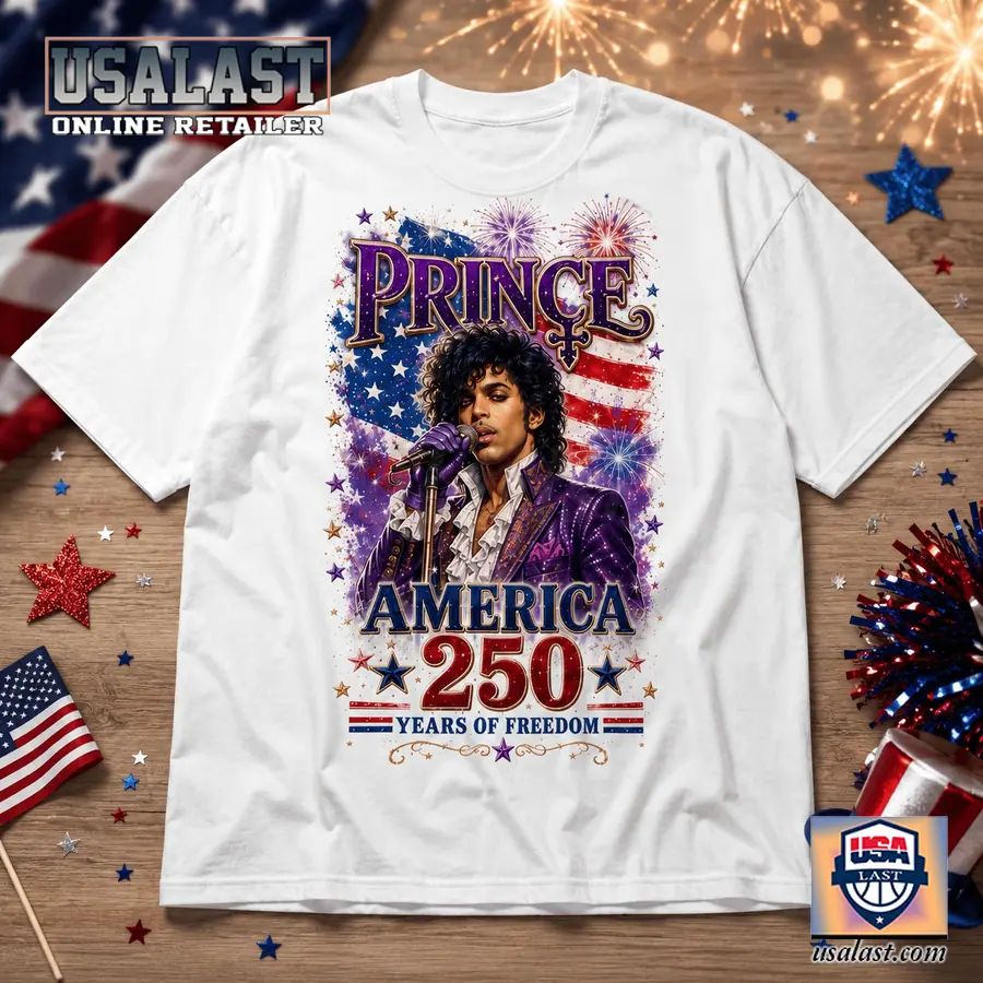 Prince Bless America 250th Anniversary 3D T-Shirt