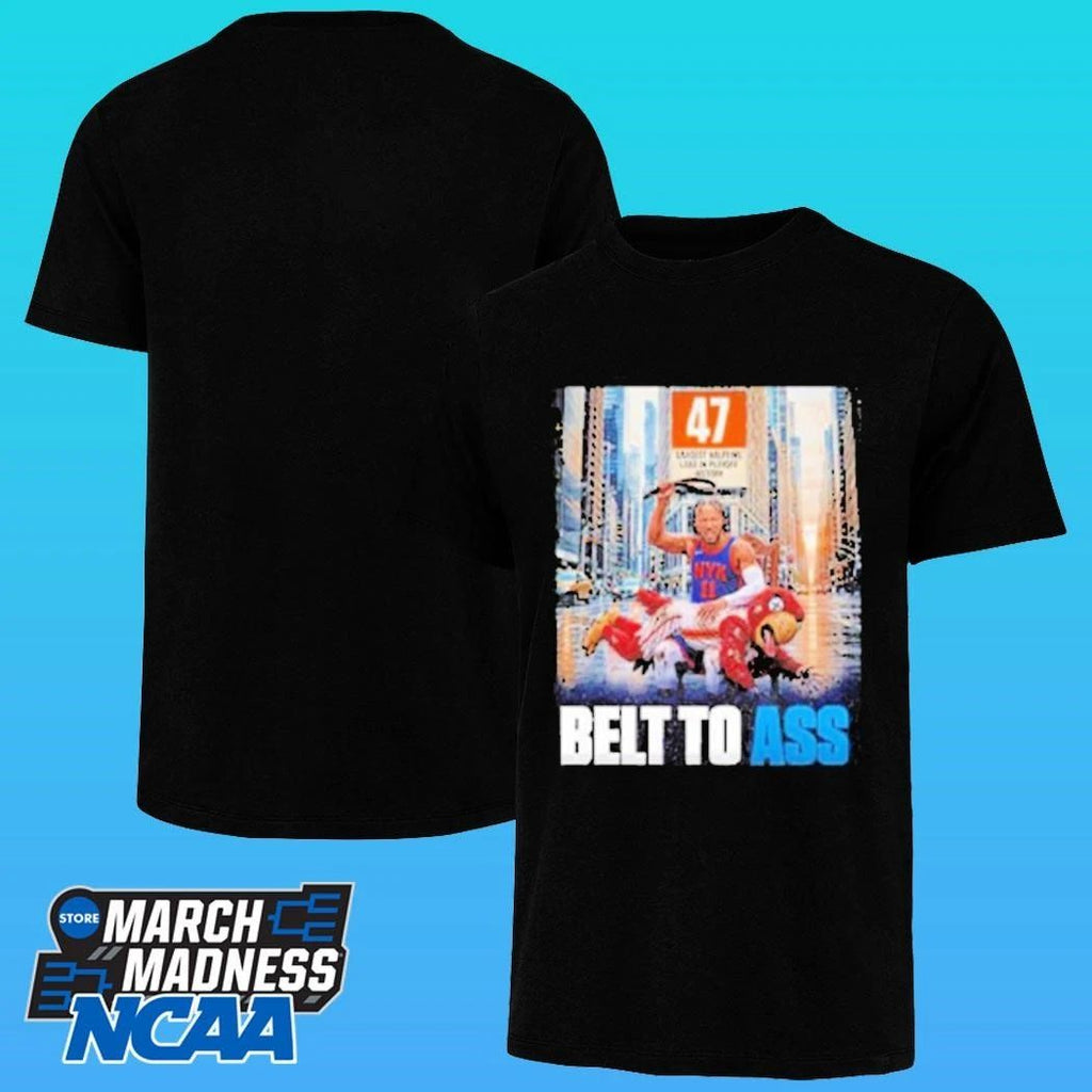 Jalen Brunson Ny Knicks Belt To Ass Hawk 2026 Shirt