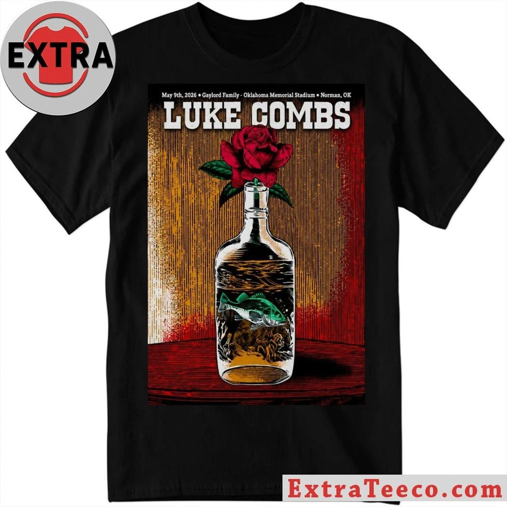 Luke Combs May 9 2026, Norman OK Poster Shirt