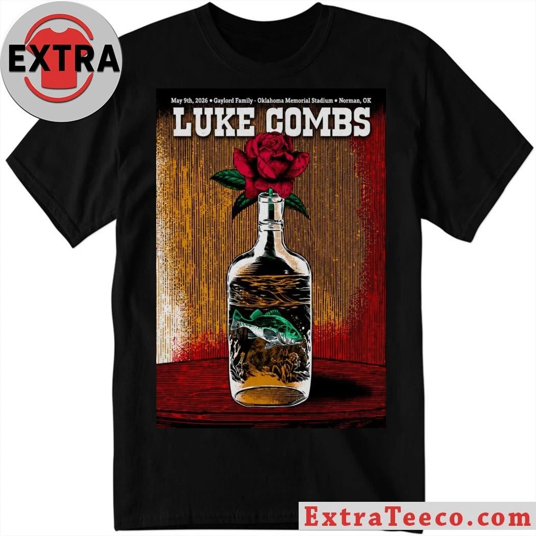 Luke Combs May 9 2026, Norman OK Poster Shirt