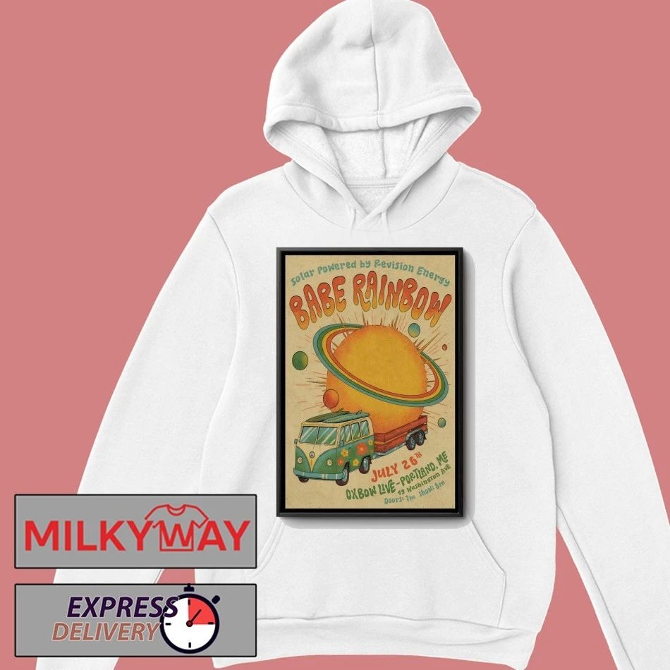Babe Rainbow Jul 26 2026 In Portland ME Poster shirt