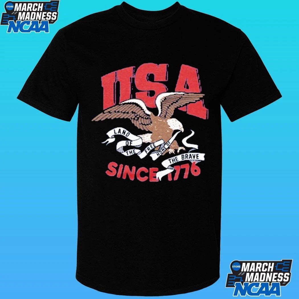 Usa Since 1776 Lano Of The Free Home Of The Brave Shirt