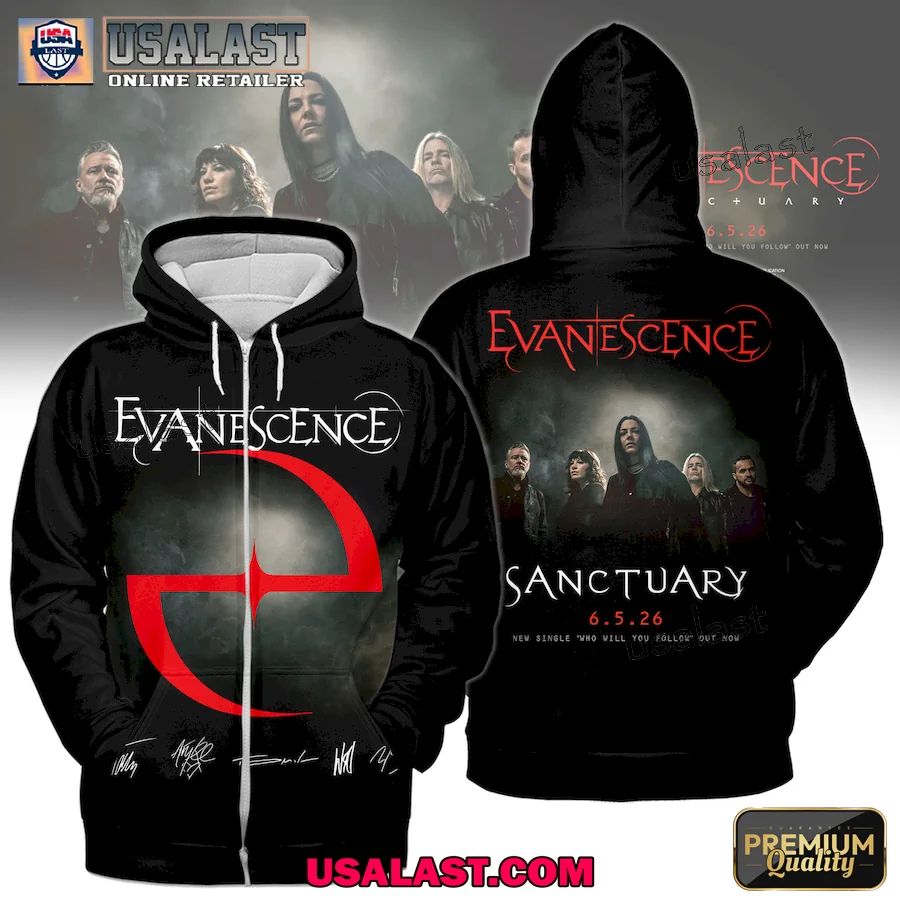 Evanescence Sanctuary Album 3D Apparel Clothing