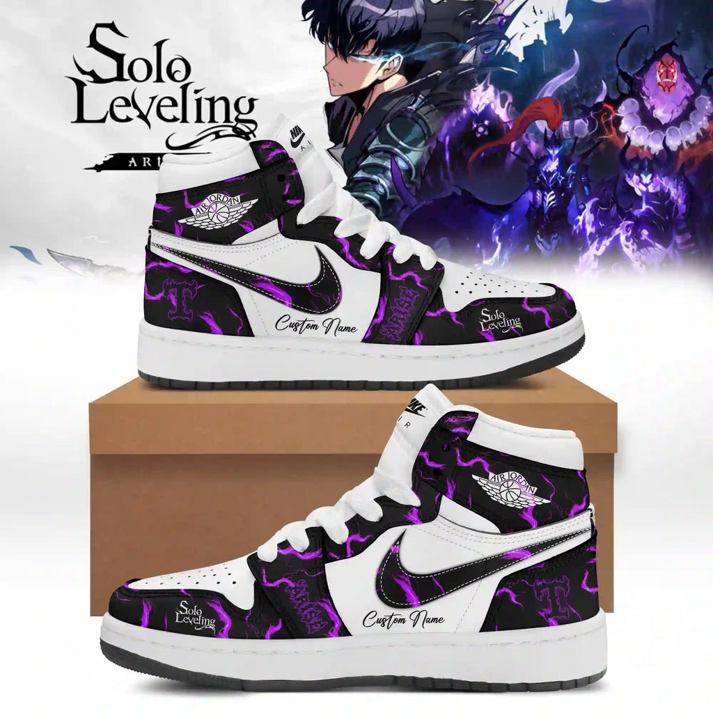 Solo Leveling Arise Custom Name AJ1 Shoes