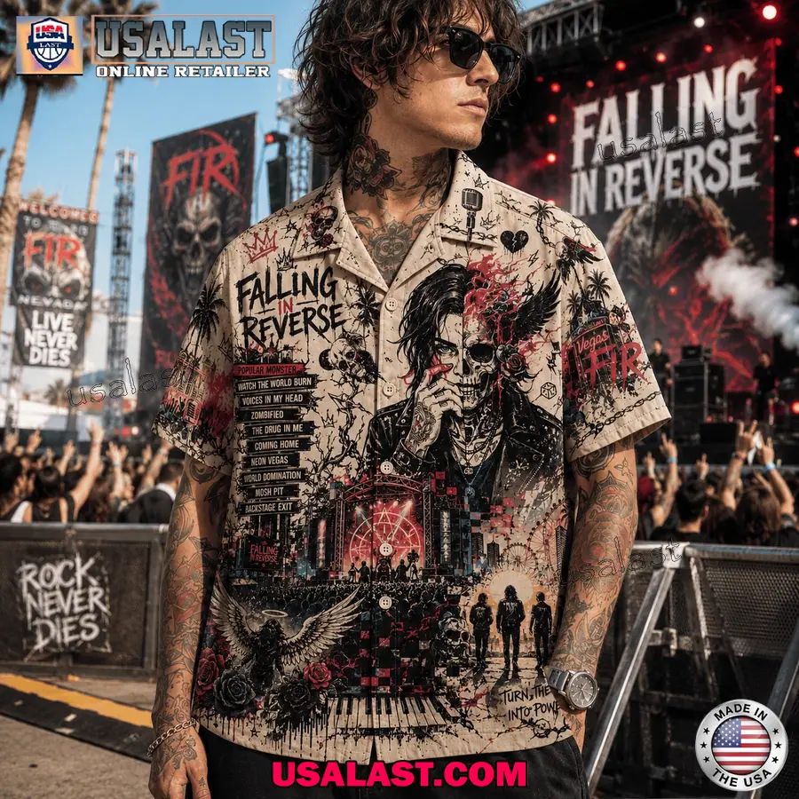 Falling Reverse Rock Classic Hawaiian Shirt