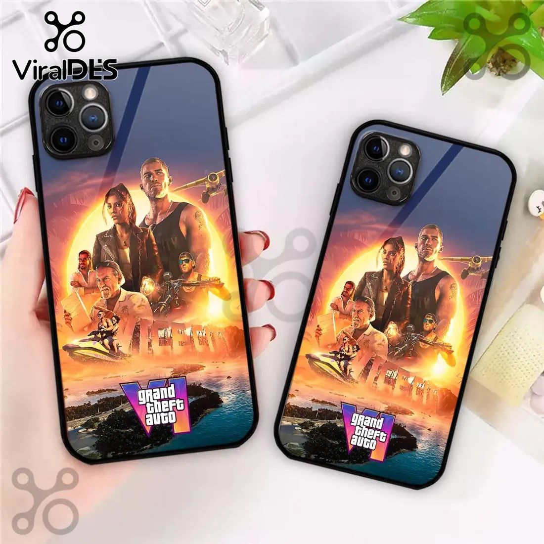 Grand Theft Auto VI Vice City Clear Phone Case 2026