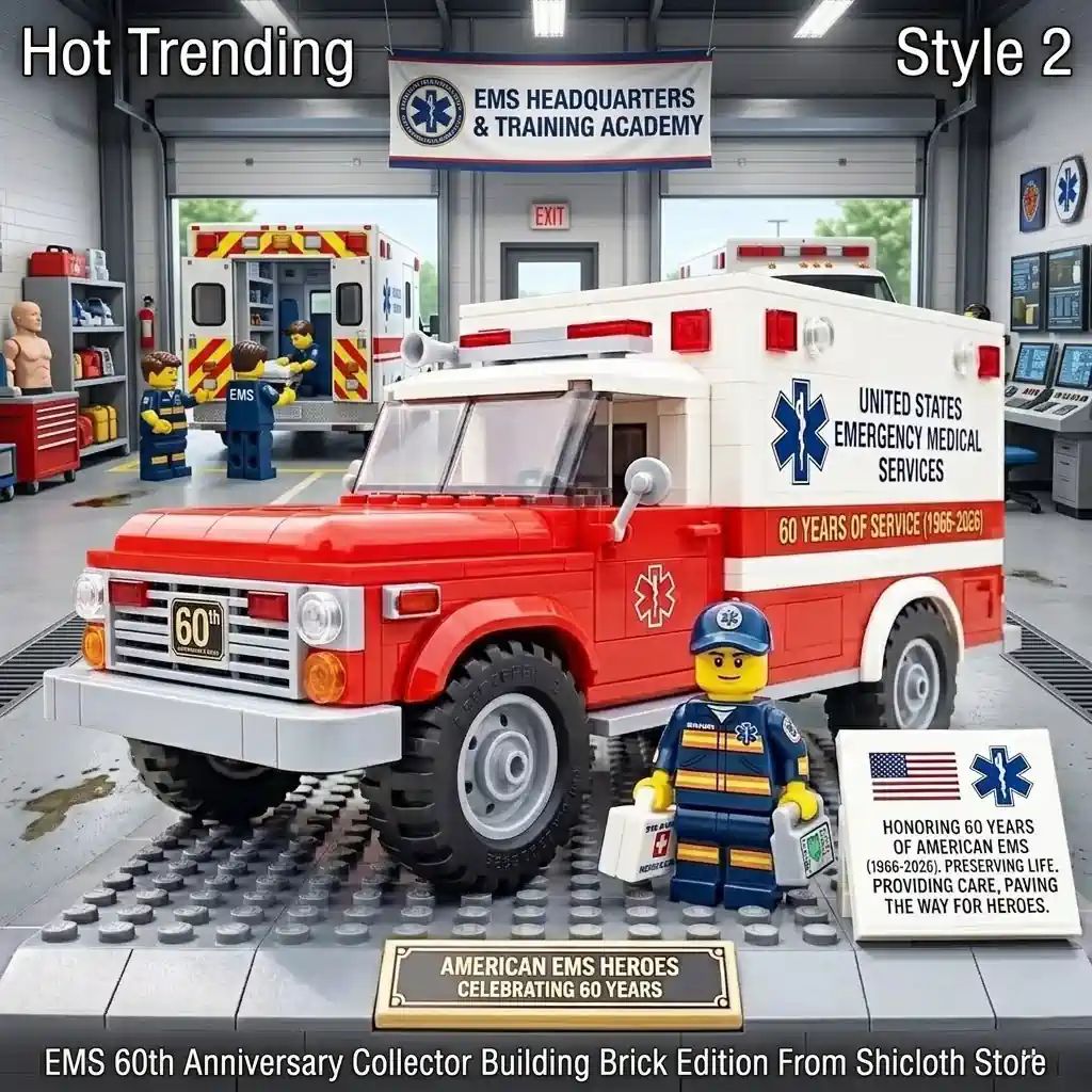 EMS 60th Anniversary Collector Building Brick Edition
