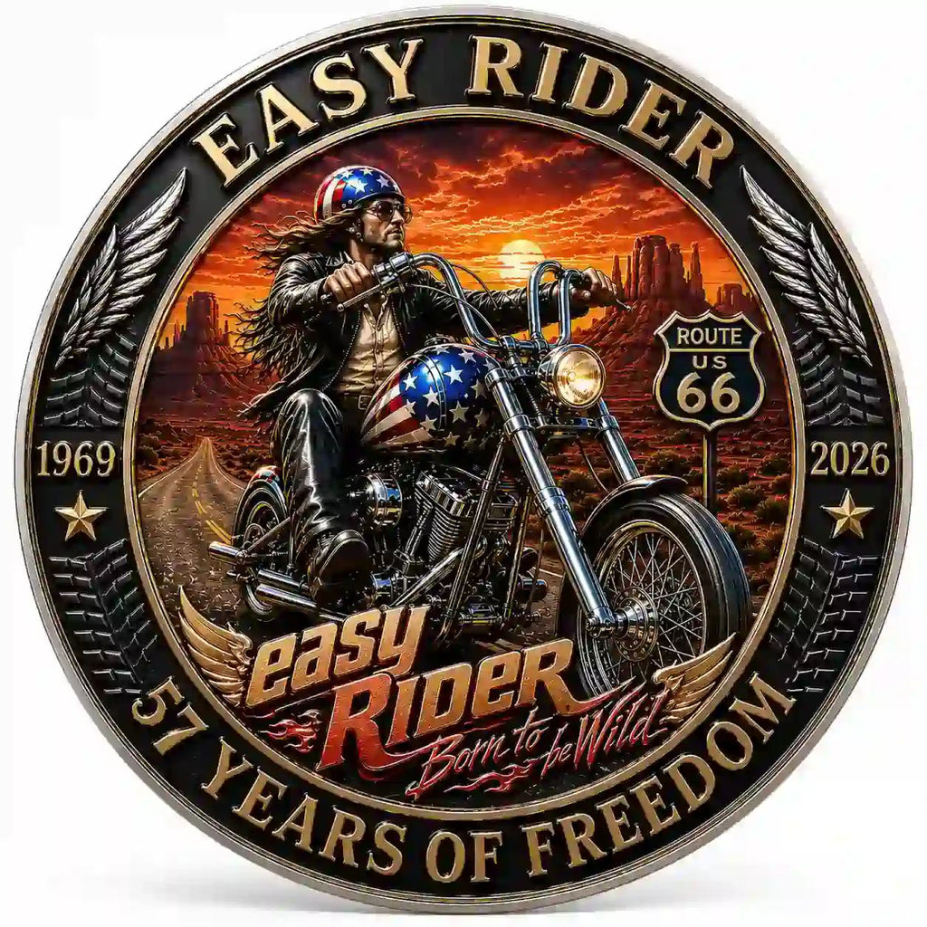 Easy Rider 57th Anniversary Chopper Commemorative Coin