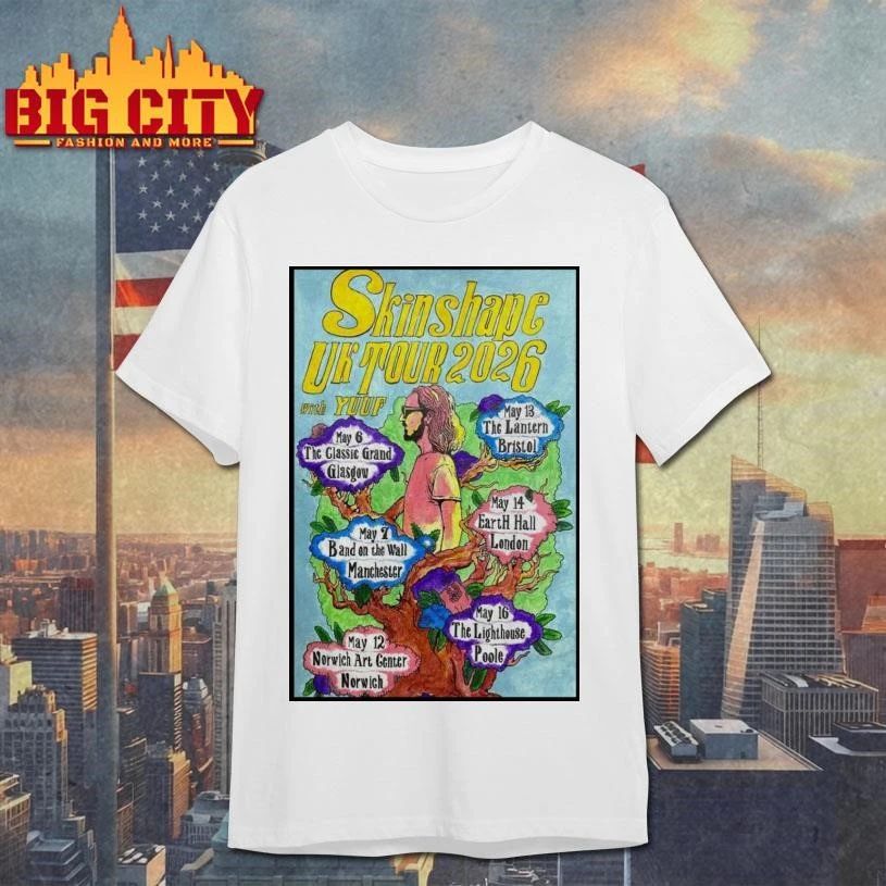 Awesome LIMITED Poster May 6-7 2026 Skinshape UK Tour 2026 Shirt