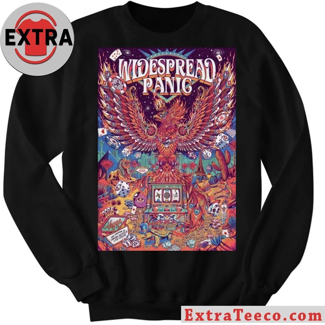 Widespread Panic Las Vegas NV Tour On May 8-10 2026 Poster Shirt