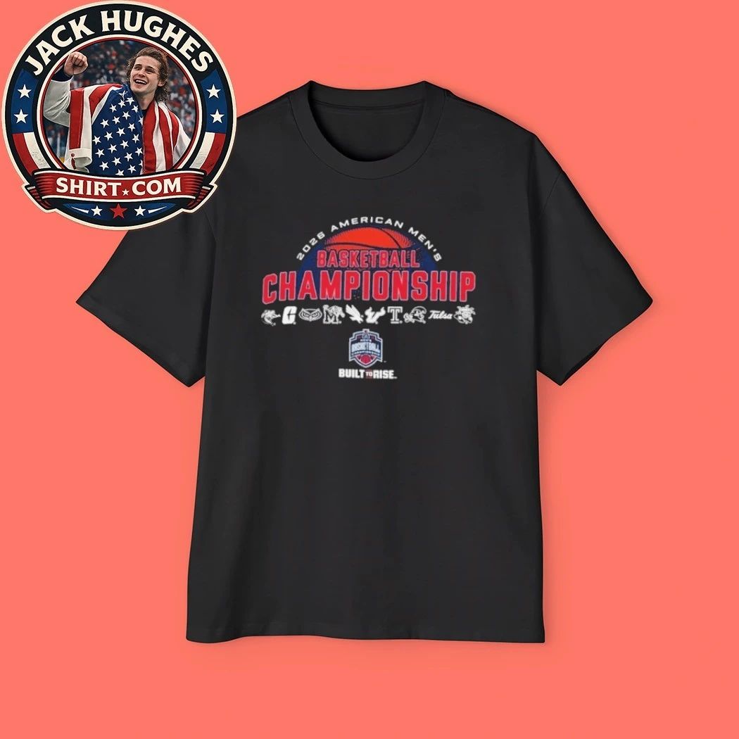 Original 2026 American Mens Basketball Championship Built To Rise Teams Shirt