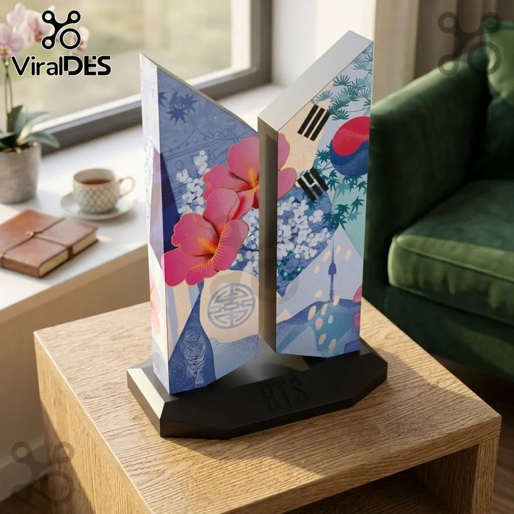 BTS Korean Heritage Acrylic Plaque