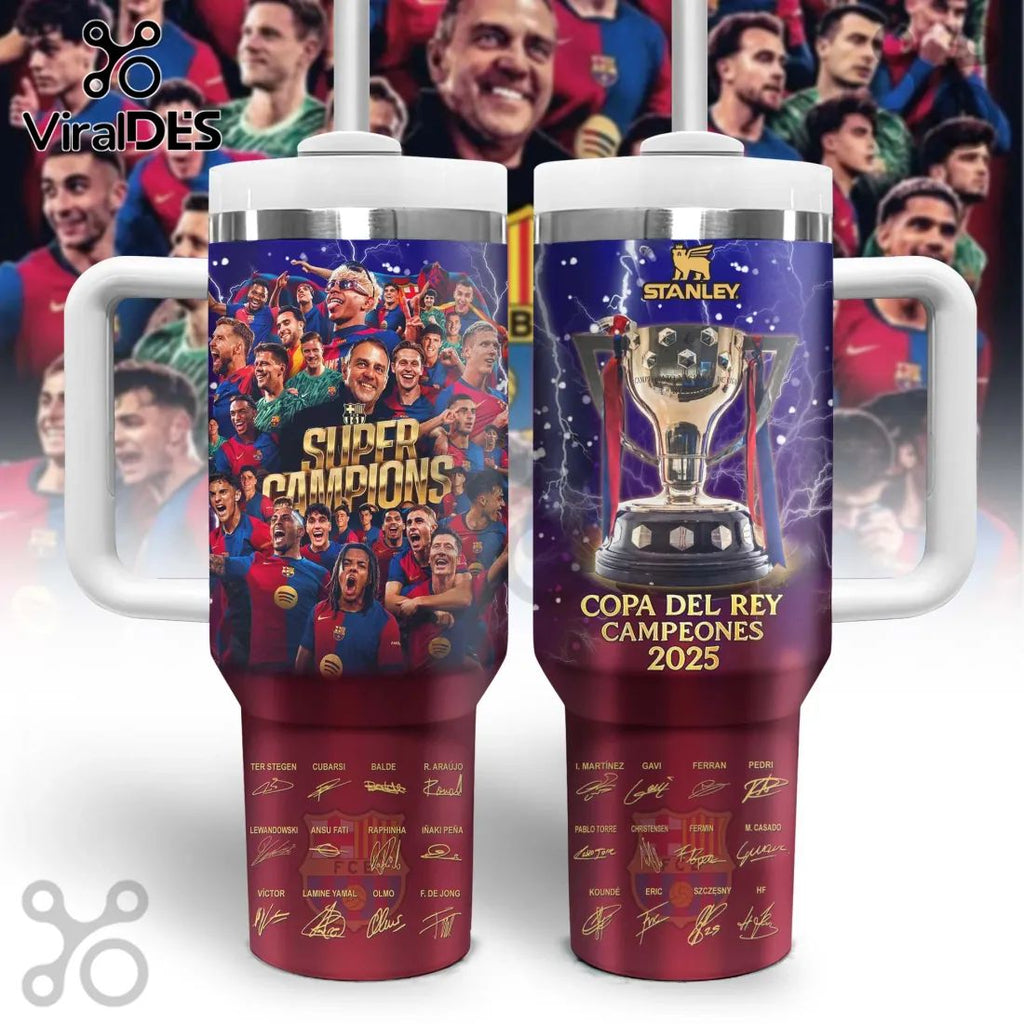 Stanley FC Barcelona Super Champions 40oz Tumbler