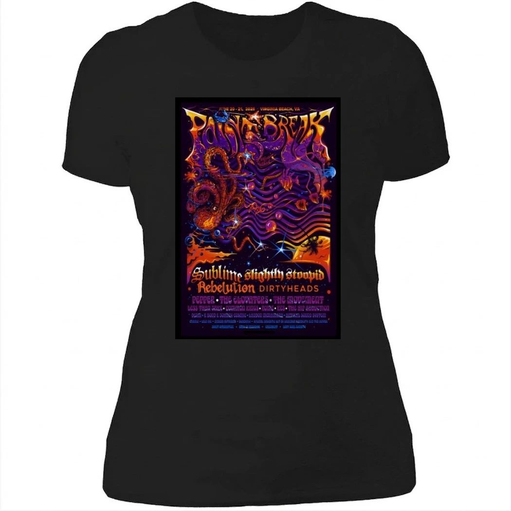 Point Break Music Festival Virginia Beach, VA 6-21-2026 Poster Shirt
