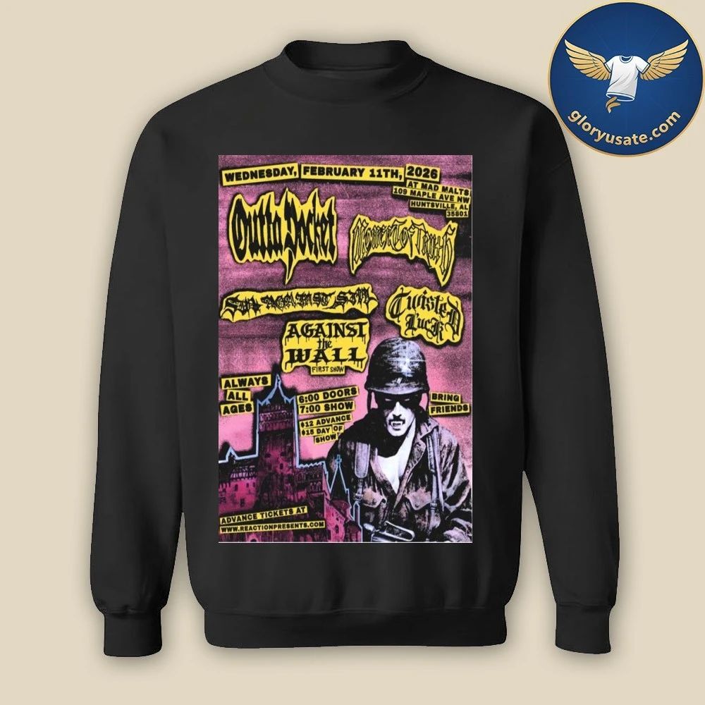 Outta Pocket Huntsville, Alabama February 11 2026 Concert Poster Shirt