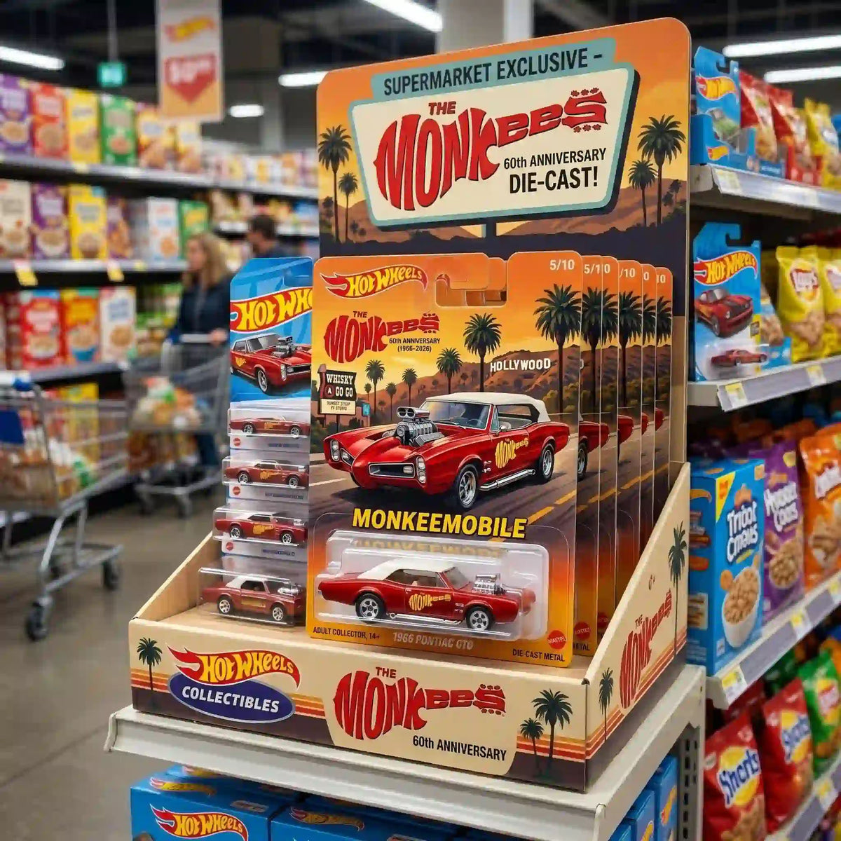 Wheels The Monkees 60th Anniversary Monkeemobile Collector Edition