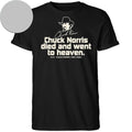 Chuck Norris died and went to heaven Shirt