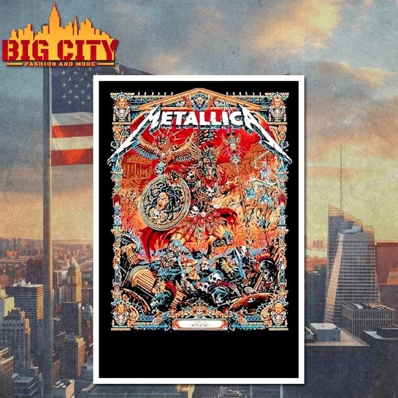Metallica M72 09 May 2026 Athens Greece Olympic Stadium Tour Shirt