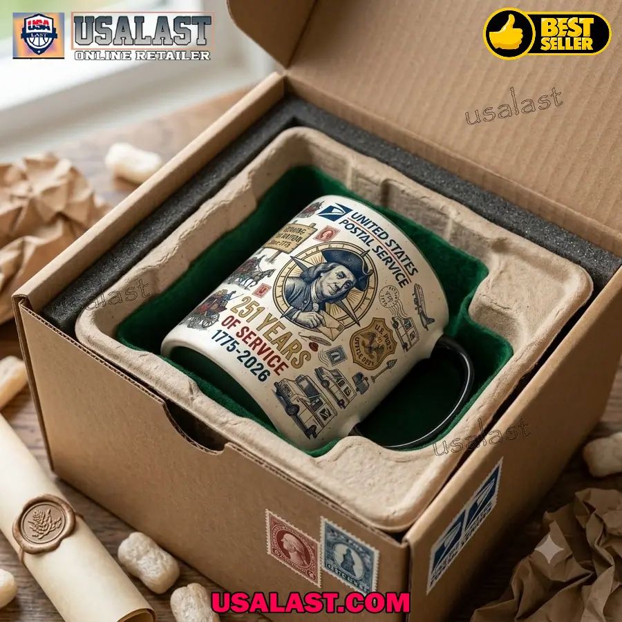 USPS 251st Anniversary 1775-2026 Commemorative Coffee Mug