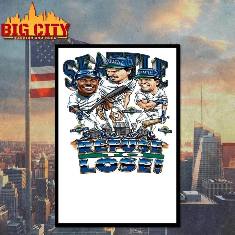 Flau’Jae Johnson Wearing Mariners Refuse To Lose Shirt