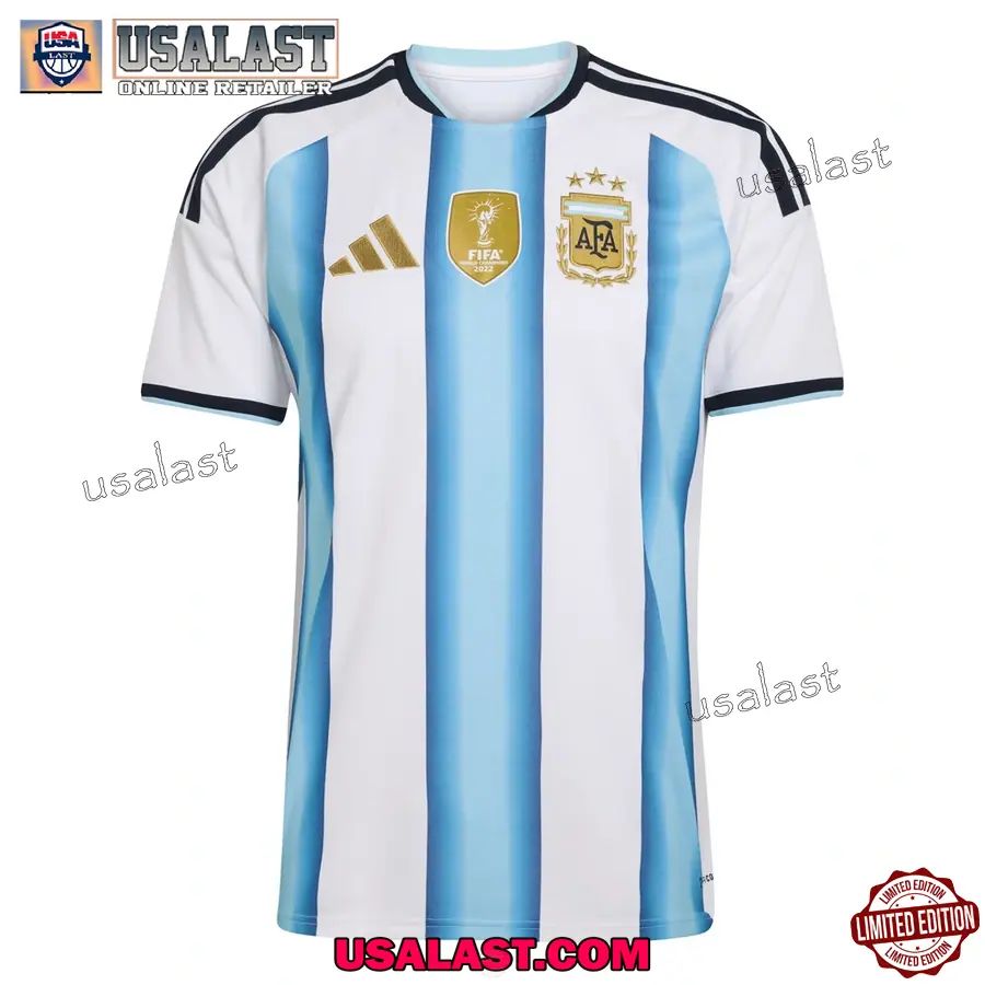 Personalized Argentina Home Kit World Cup 2026 Jersey Shirt