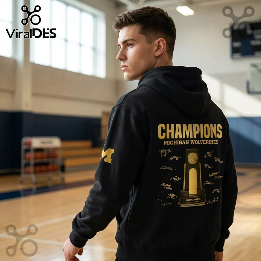Michigan Wolverines NCAA National Champions 2026 Hoodie