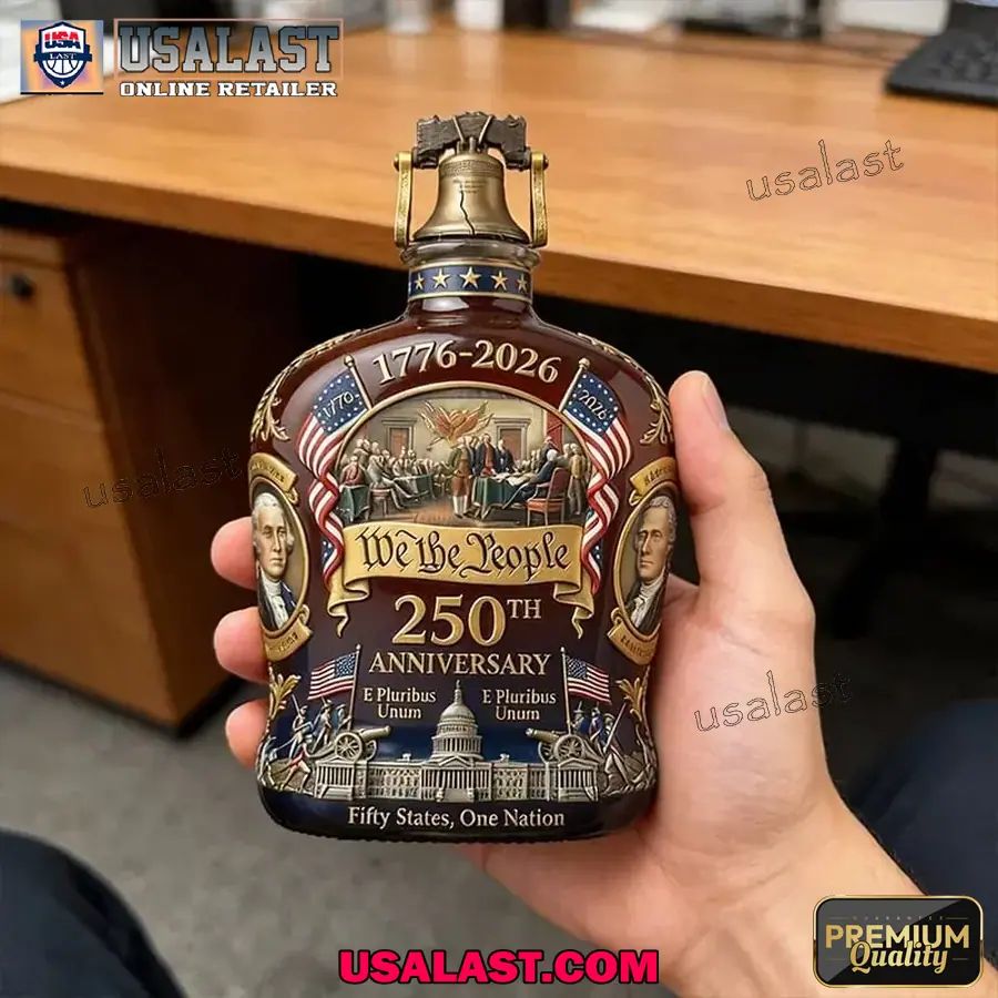US 250th Anniversary Bottle of Don’t Go Under Whiskey