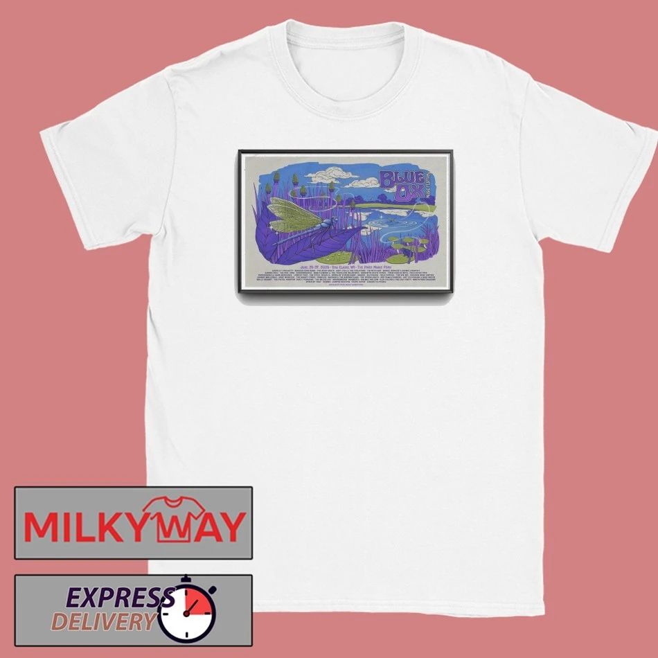 Poster Blue Ox Music Festival June 25-27, 2026 Eau Claire, WI shirt