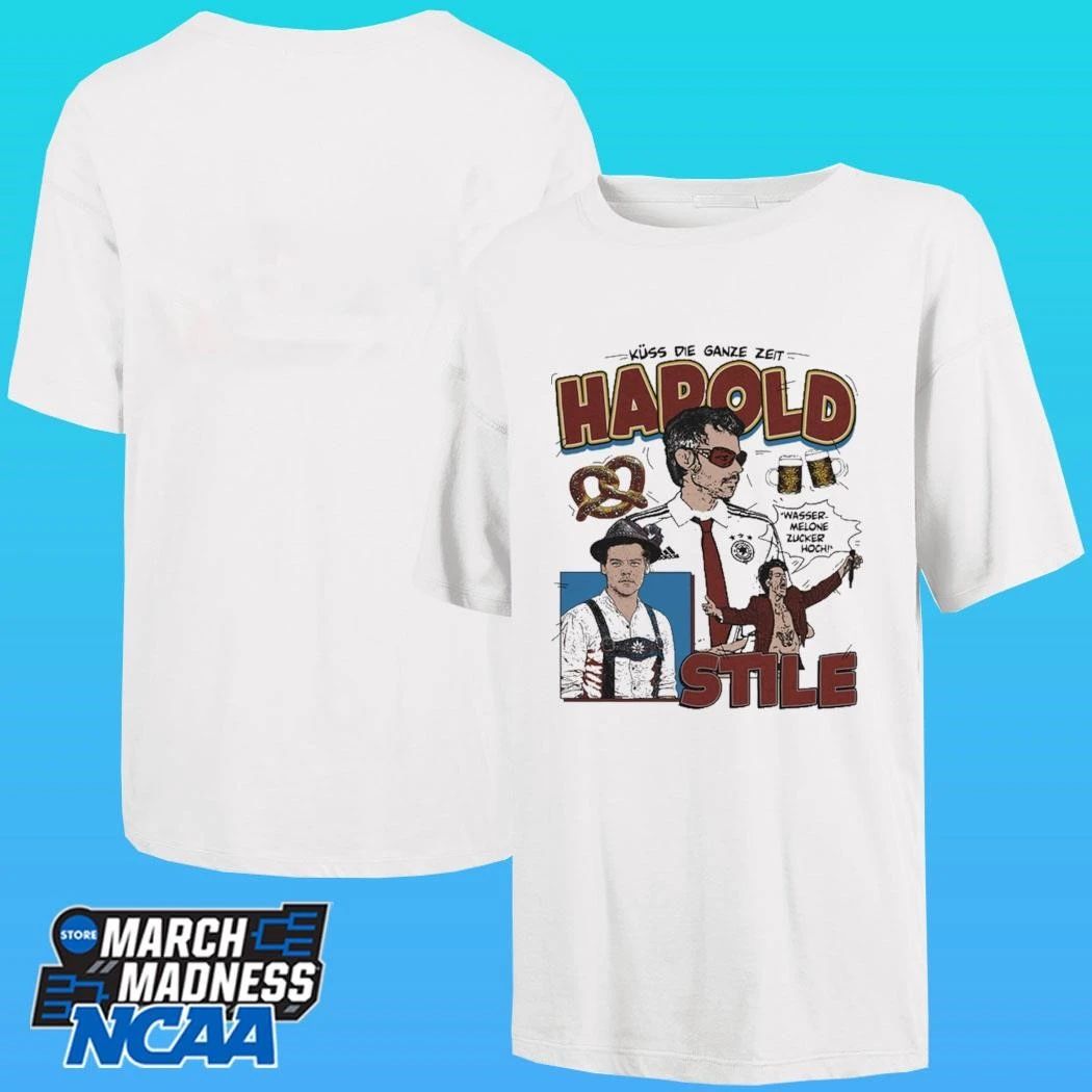 Harold Stile Kuss Die Ganze Zeit Wasser Melone Zucker Hoch Shirt