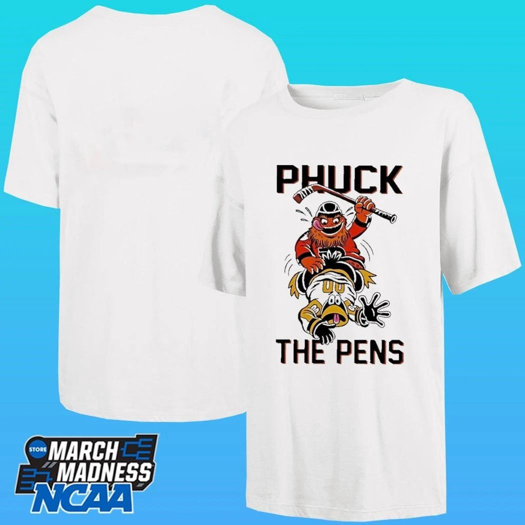 Philadelphia Flyers Vs Pittsburgh Penguins Mascot Phuck The Pens Shirt