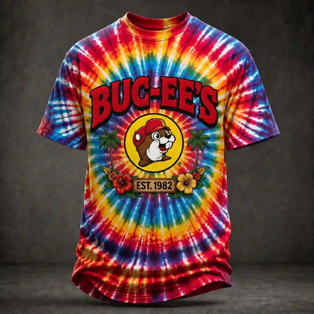 Buc-ee Beaver Tie-dye Limited Edition Shirt