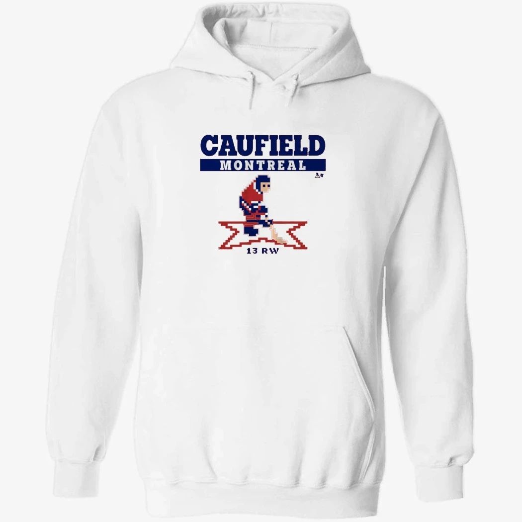 Cole Caufield Montreal Retro Hockey T-Shirt