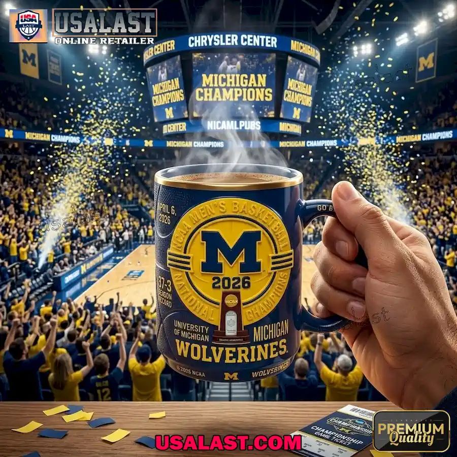 Michigan Wolverines 2026 National Championship Commemorative Mug