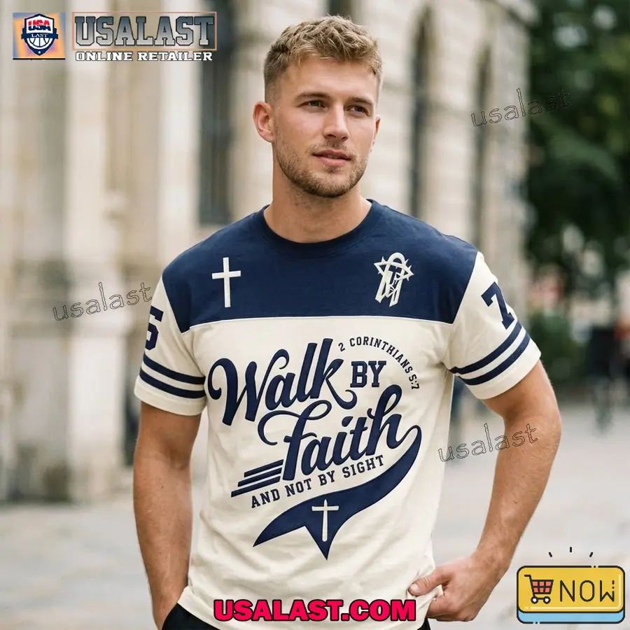 Walk By Faith And Not By Sight Short Sleeves T-shirt