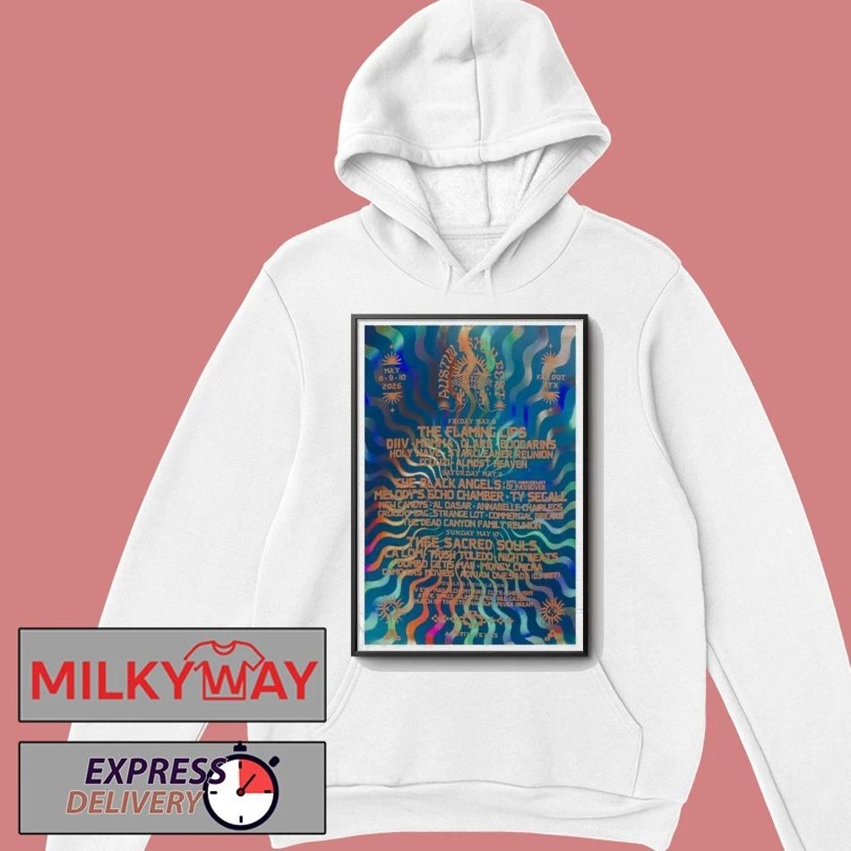 LIMITED May 8-10 2026 The Far Out Lounge Poster Holy Wave shirt