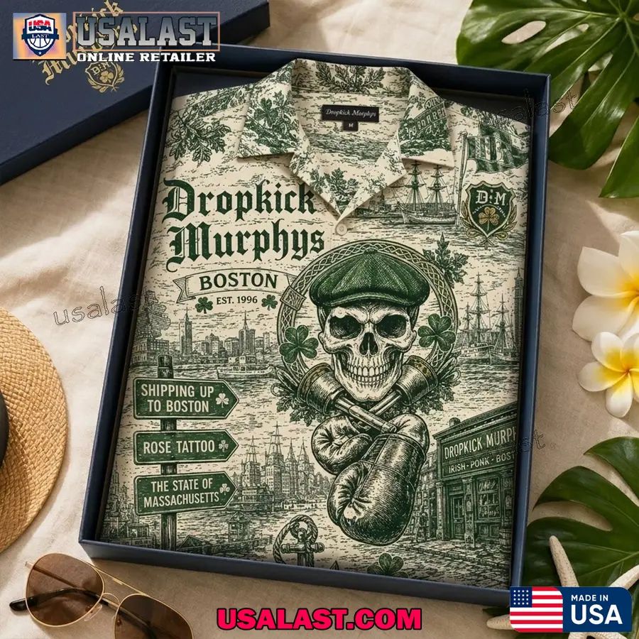 Dropkick Murphys Tropical Vibes Hawaiian Shirt
