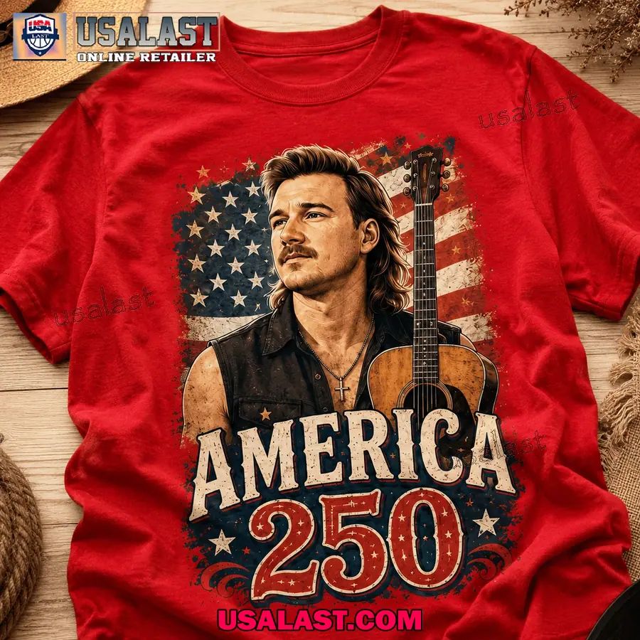 Morgan Wallen Us 250th Anniversary 3D Tee Shirt