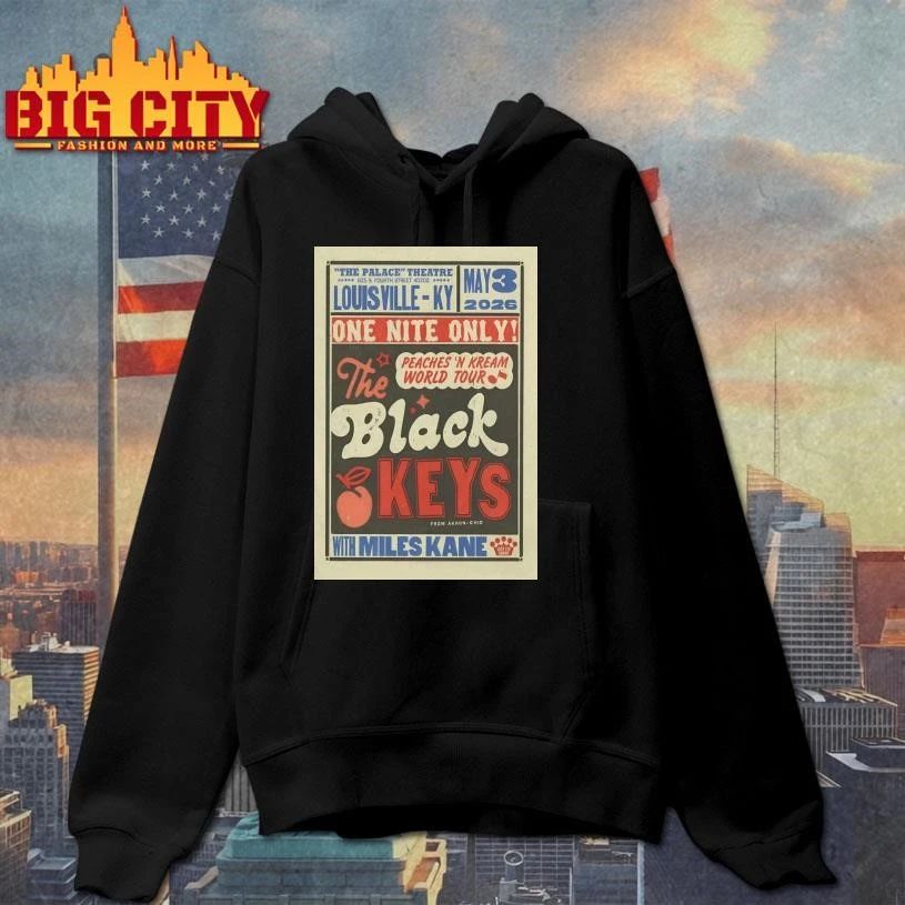 Funny The Black Keys May 3 2026 The Louisville Palace in Louisville KY Poster Shirt