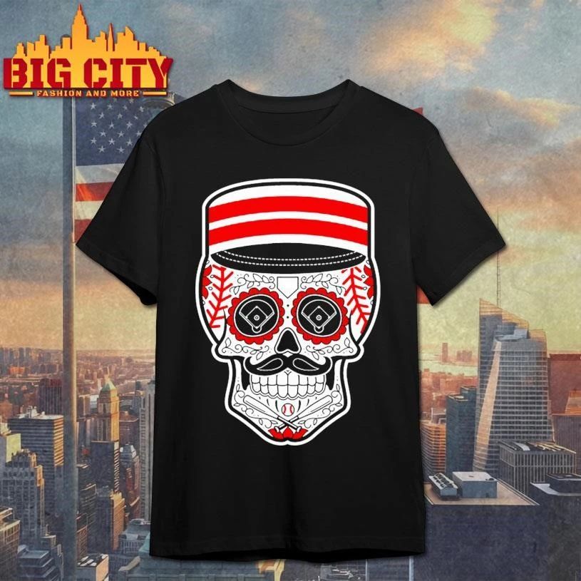 Premium Cinco de Mayo Redlegs Sugar Skull Shirt
