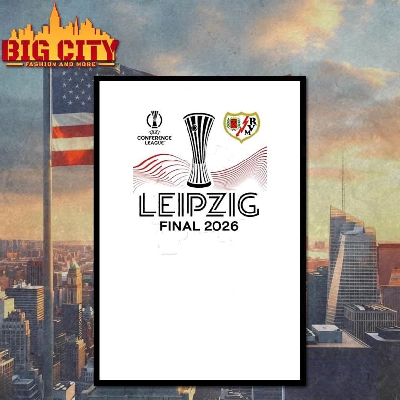 Leipzig 26 UECL Final Rayo Vallecano shirt