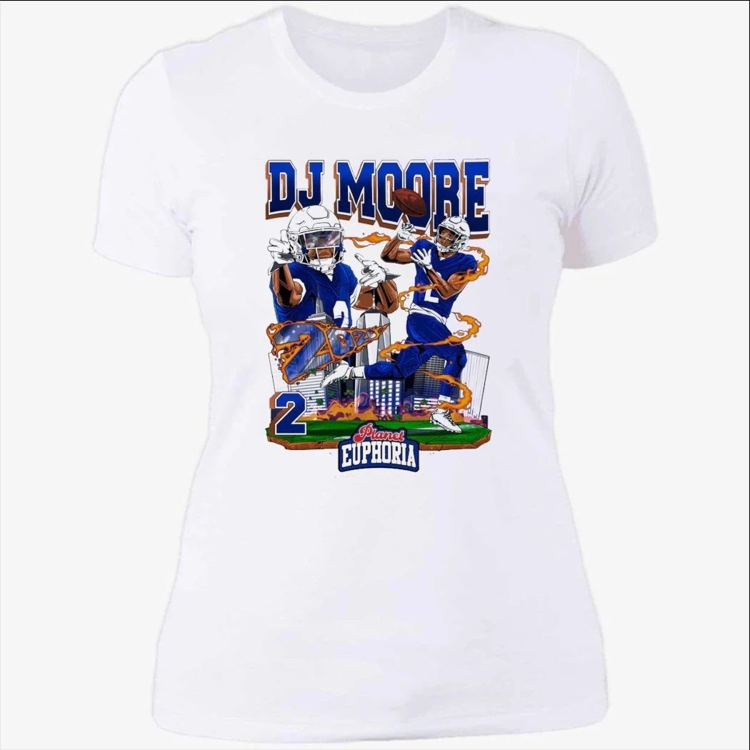 DJ Moore City Skyline Edition Shirt